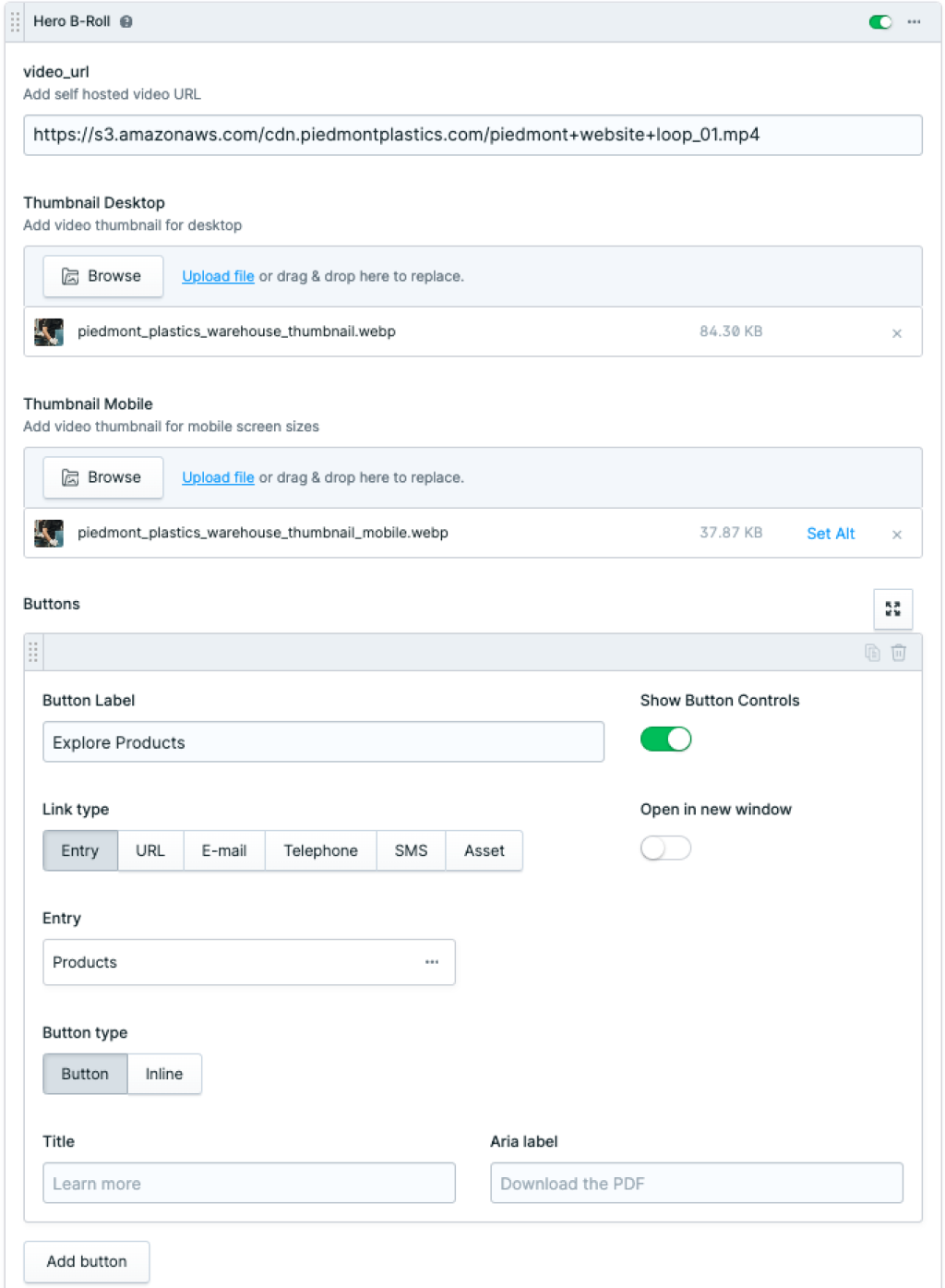 documentation/b roll hero blueprint
