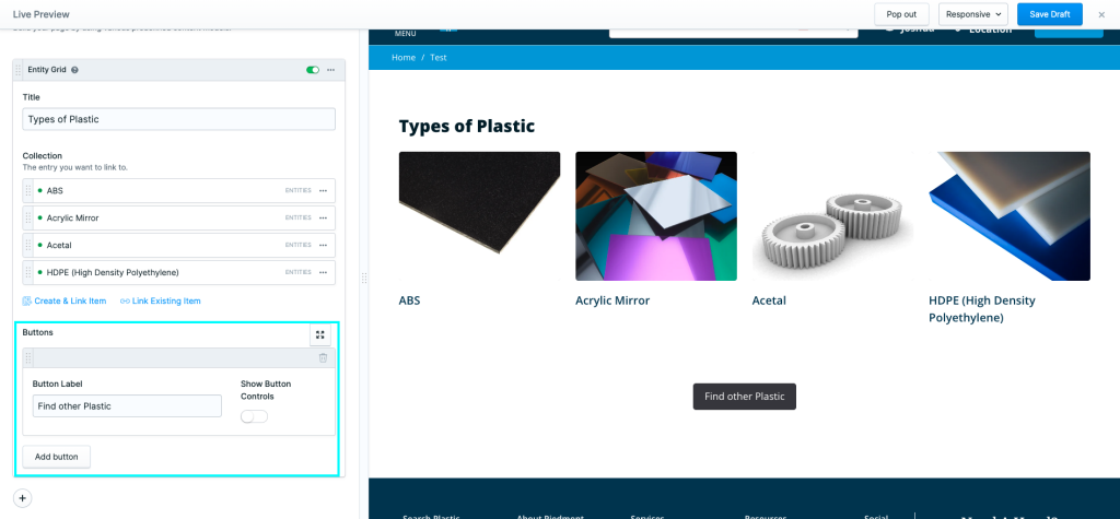 documentation/entity grid button