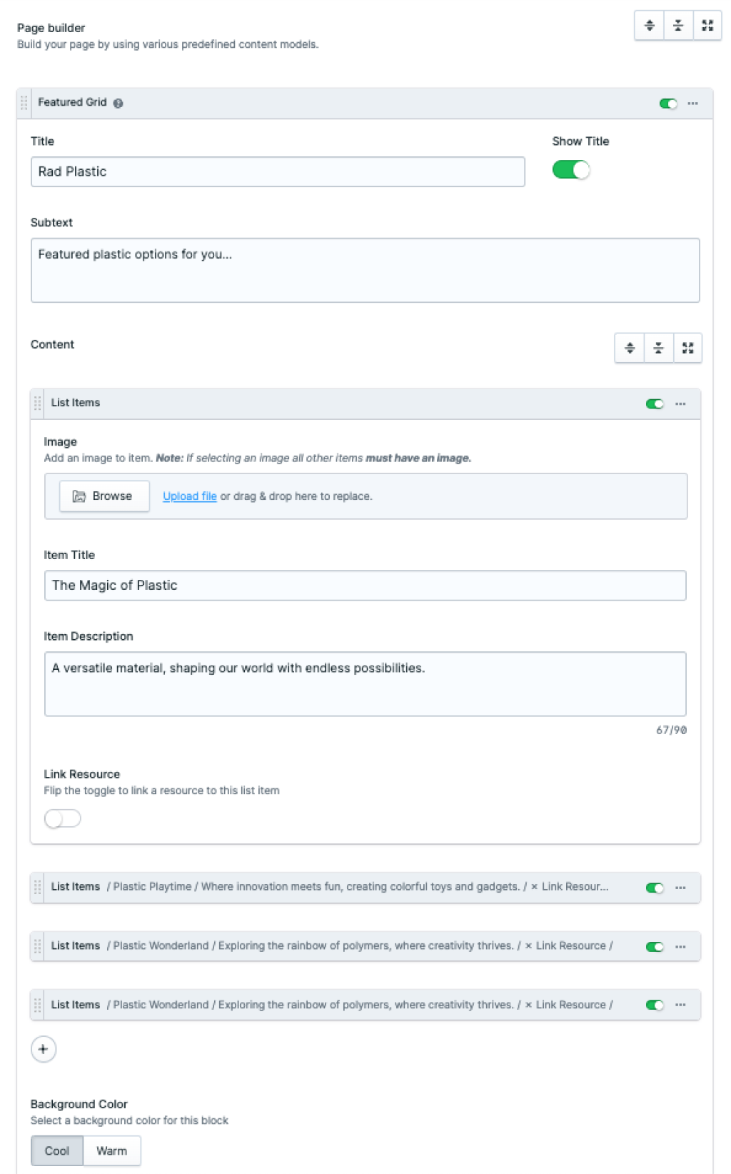 documentation/featured grid blueprint 1
