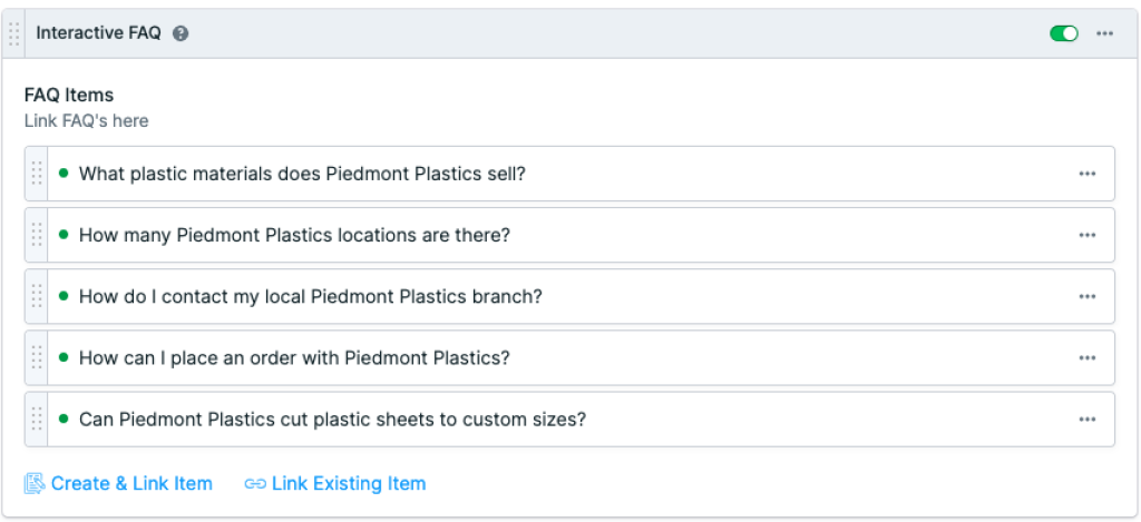 documentation/interactive faq example 2