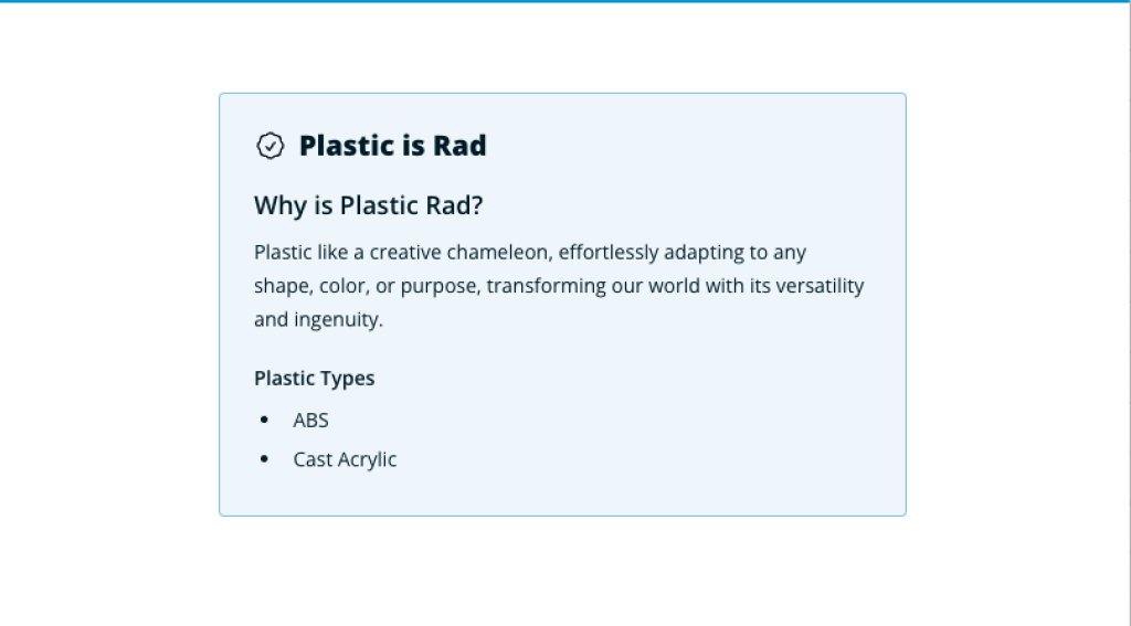 documentation/spotlight example