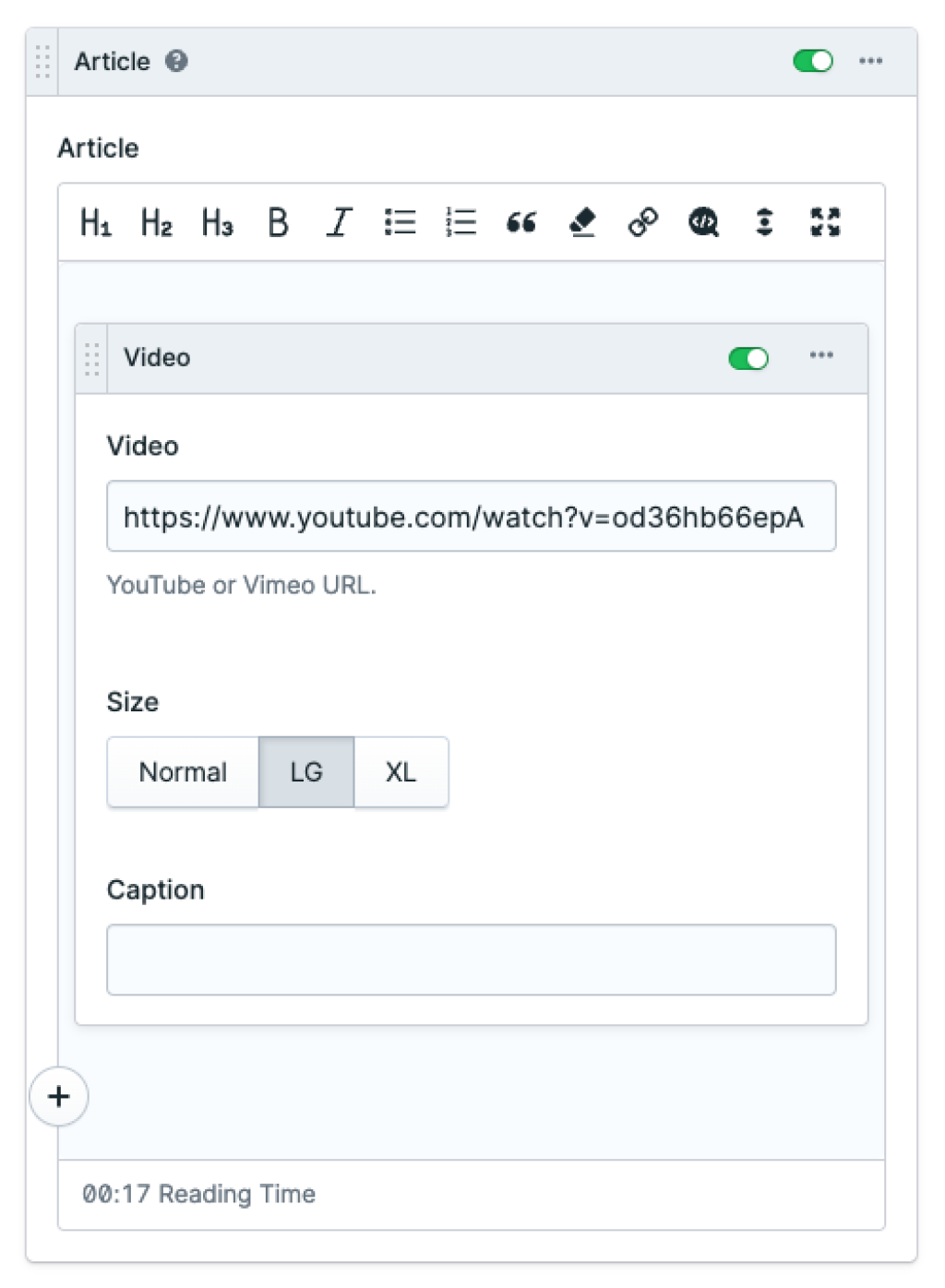 documentation/video blueprint