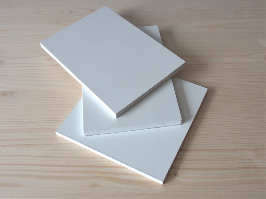 pvc foam white samples piedmont plastics