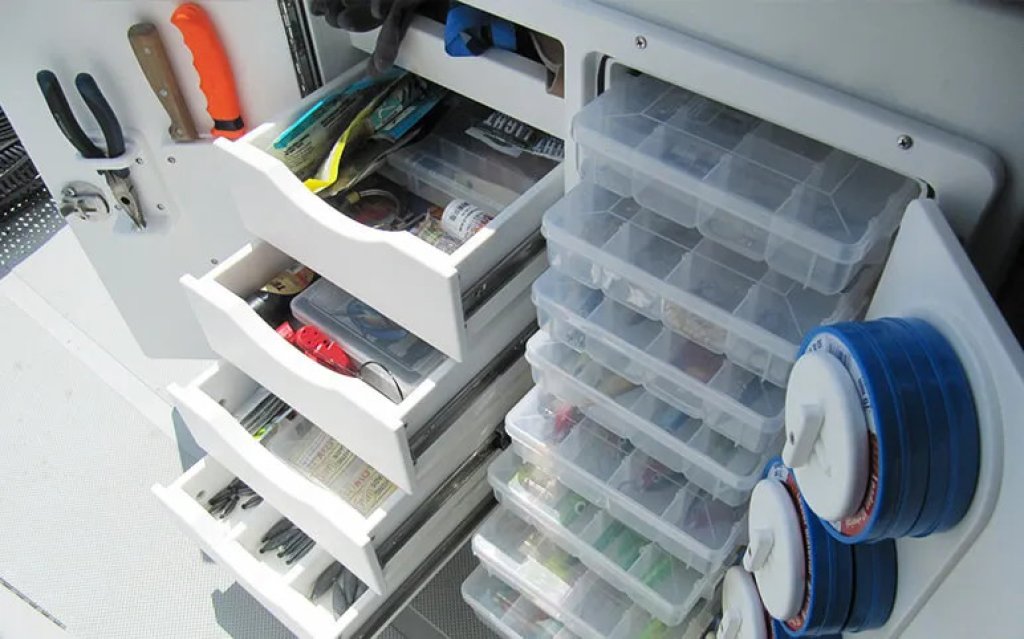 piedmont plastics fishing storage application