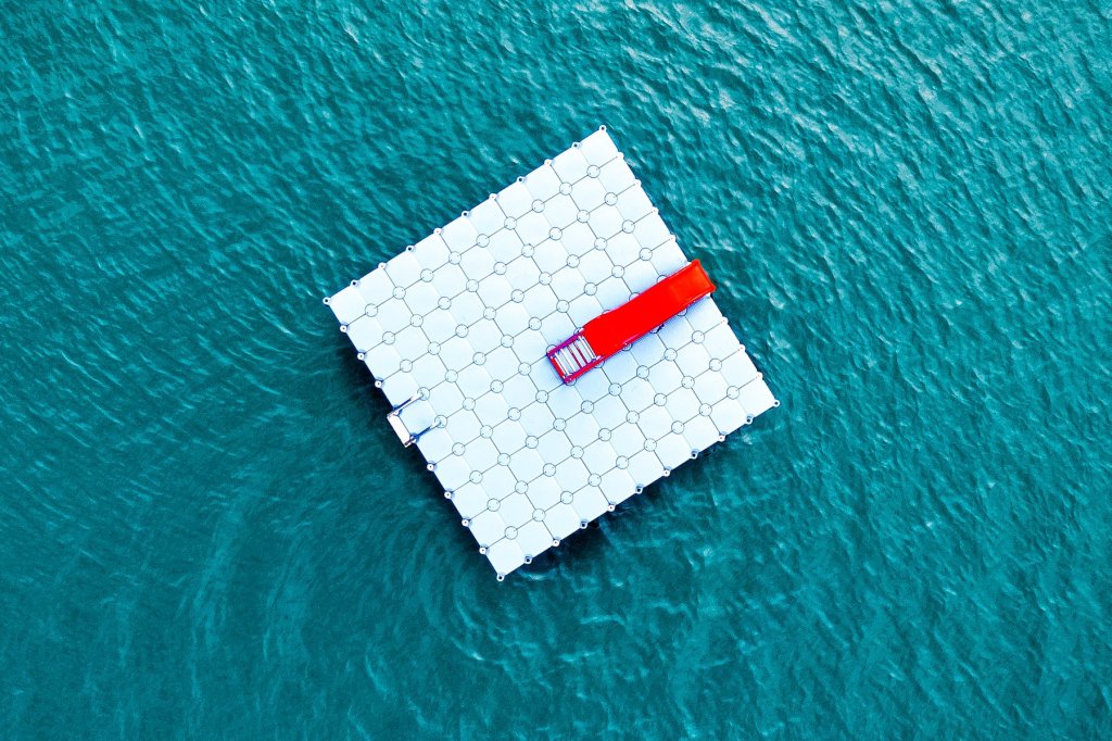 plastic floating platform piedmont plastics