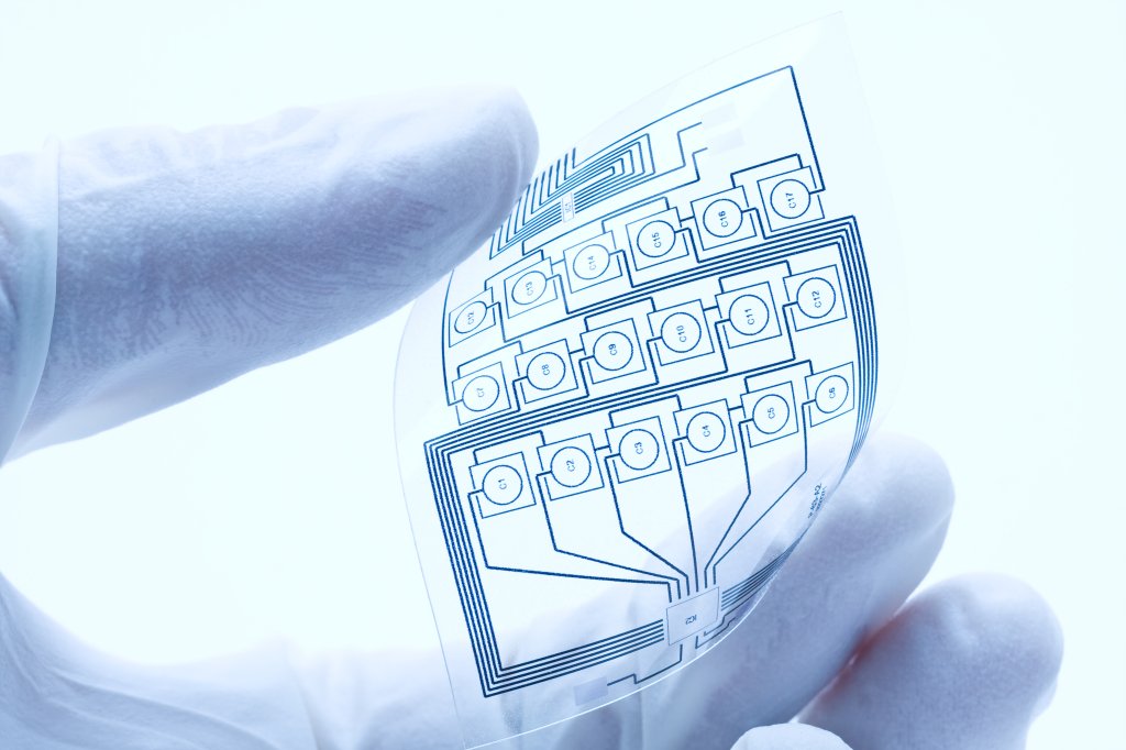 polyester film printed circuit