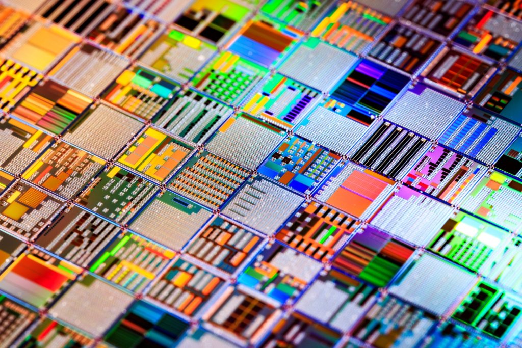 semiconductor wafer close up piedmont plastics